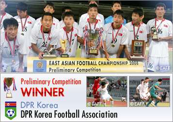 Preliminary Competition "WINNER": 
DPR Korea [DPR Korea Football Association]